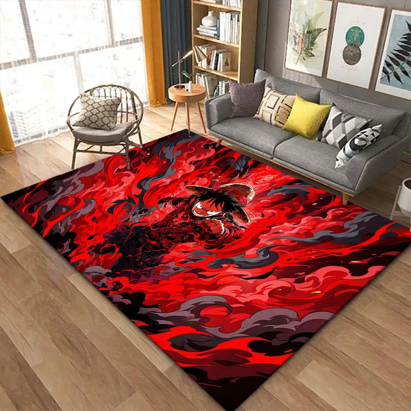 One Piece Waterproof Carpet Rug for Living Room Bedroom Home Sofa Decoration,Kids Play Non-slip Floor Mat