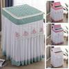 1PC Drum Washing Machine Washable Embroidery Universal Dustproof Cover Protective Sleeve Fibre Cover Fully Automatic Machine