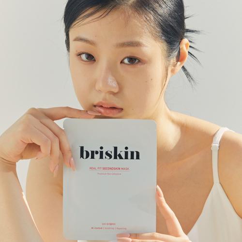 Briskin Real Fit Second Skin Biocellulose Mask Pack [Trouble Care] (10ea)