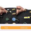 1pcs Felt Jewelry Display Book with Brooch Storage Bag Multi-Functional Earring Necklace Display Board Brooch Storage Box