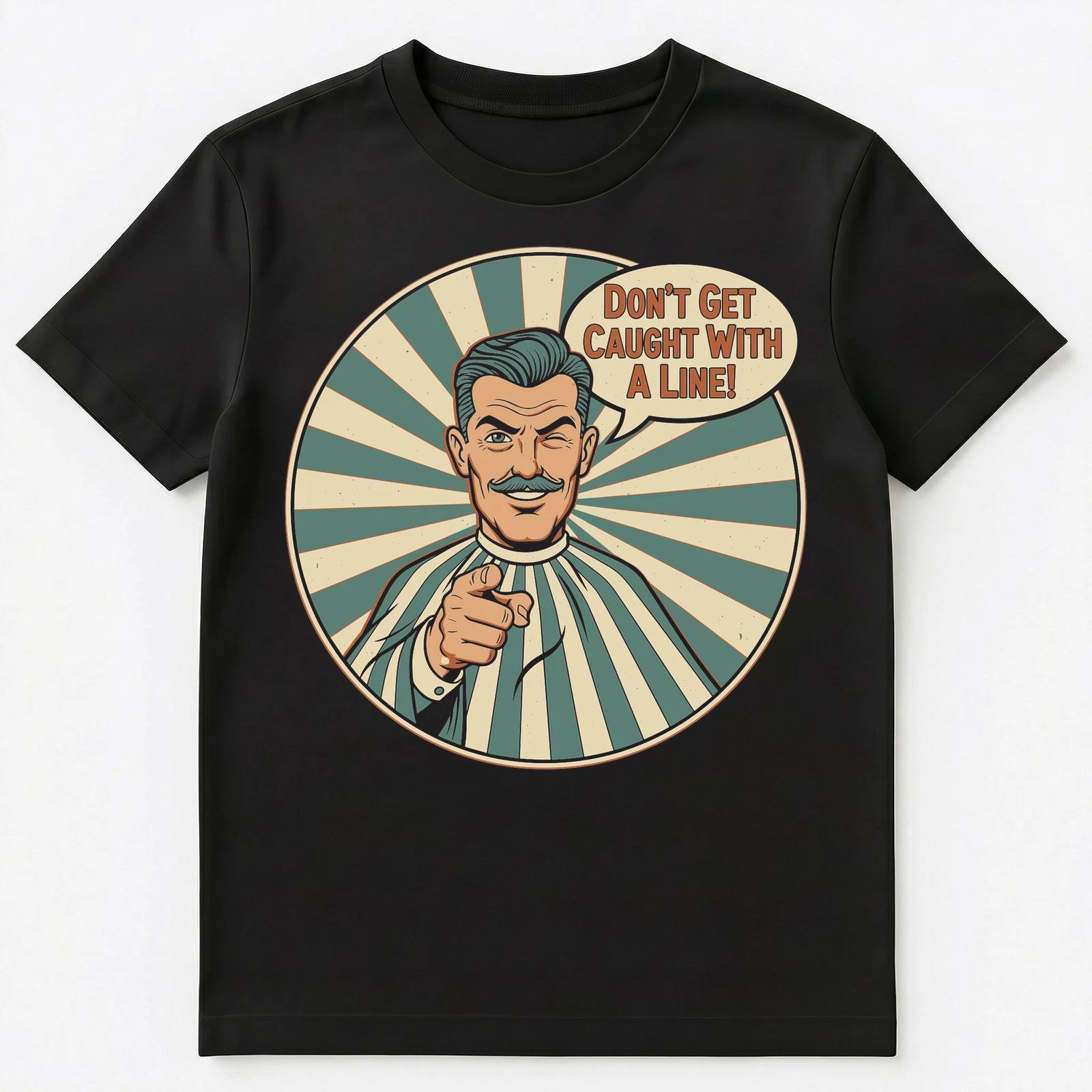 

Barber Clean Cut Warning Grooming Enthusiast Unisex T-Shirt 3XL