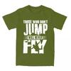 Vintage Base Jump Skydiving T-Shirts Men Women Airplane SkyDive Lover Tee Shirt Gift Idea Clothes
