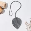 Bohemian Woven Tassel Curtain Tie-back with Leaf Rope Design