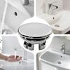 Electroplated surface Sink Overflow Cover Plastic Overflow Ring Cover Basin Trim Ring  Kitchen