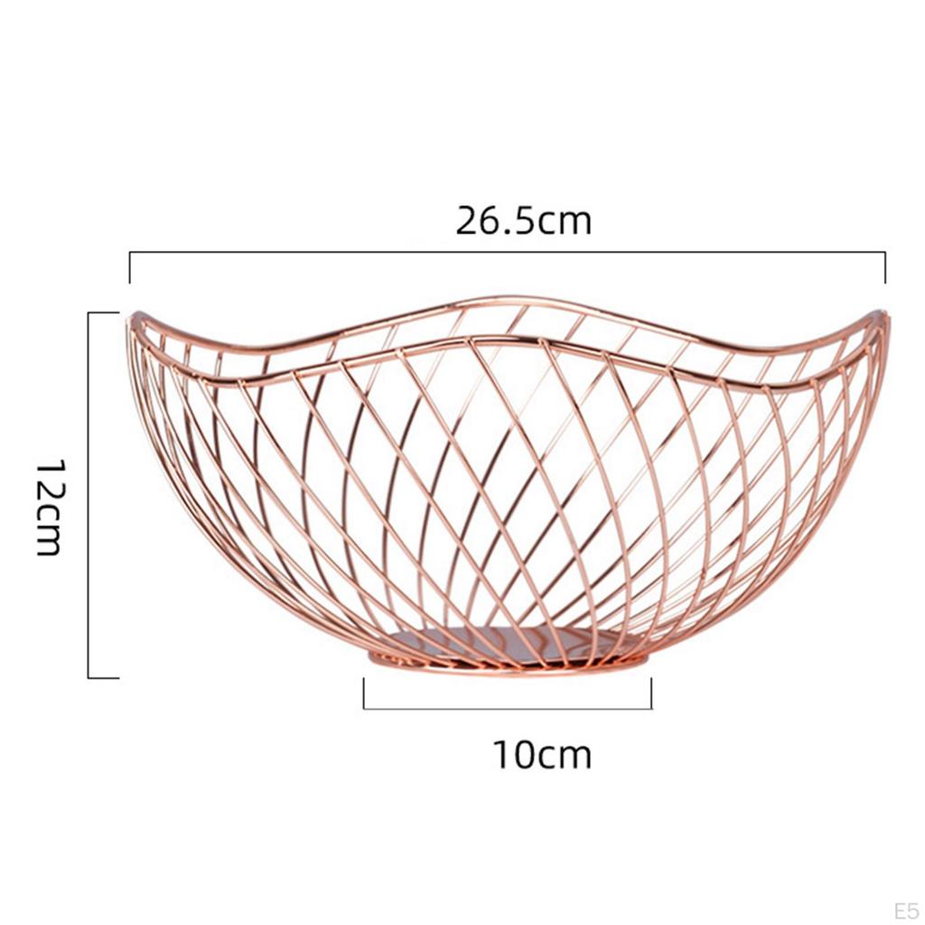 Fruit Basket Container for Dining Table Decor