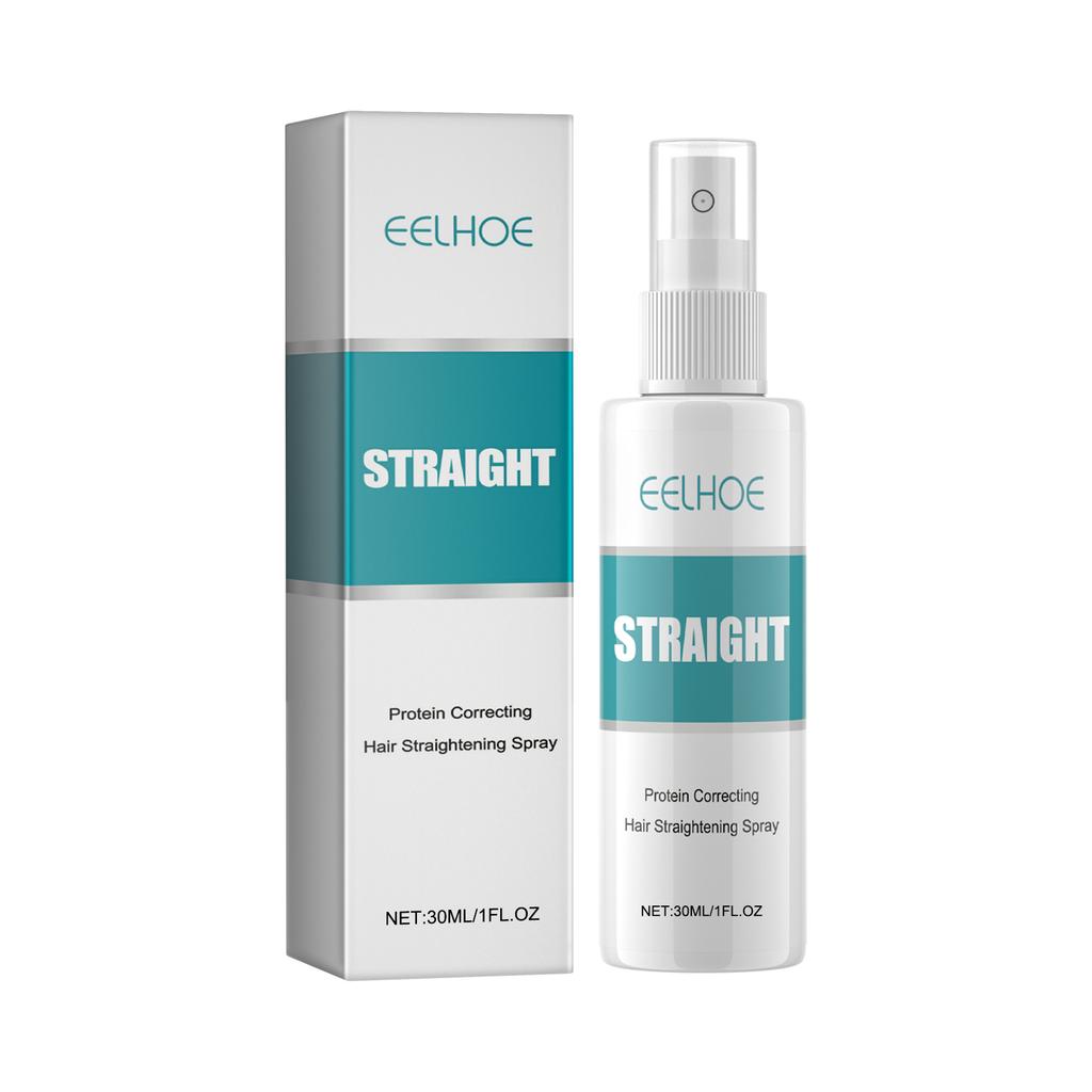 EELHOE Spray Alisador Corrector de Proteínas Cuidado Limpiador para Cuero Cabelludo Seco e Irritado Cabello Rizado Esponjoso