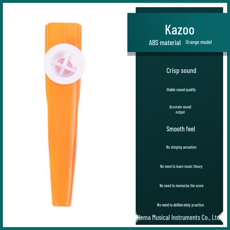 Children s Kazoo Ukulele Accompaniment Flute: Early Education Toy Kazoo ABS