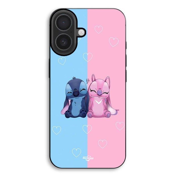 Coque de téléphone - MANIACASE - iPhone 17 - Silicone TPU - Mignon - Stitch Angel