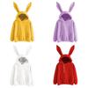 Stylish Rabbit Ear Women Hoodie Fashionable Long Sleeve Pullover Jumper