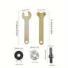Electric Drill Angle Grinder Connecting Rod Set Electric Drill Conversion Angle Grinder Adapter Tool Sets For Grinding Slicing