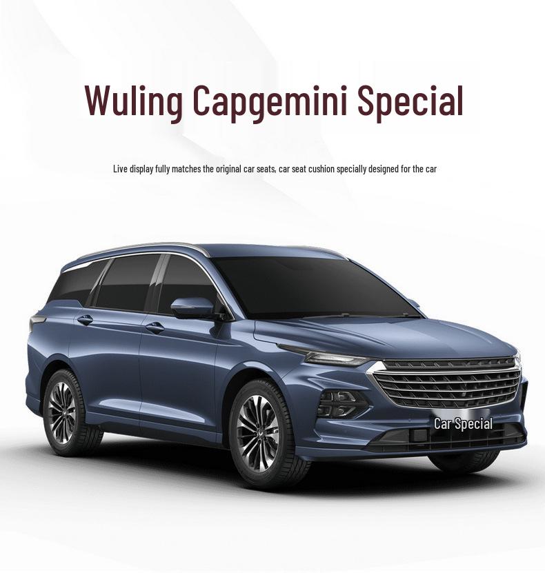 Wuling Capgemini Full Surround Seat Cover for 6-Seater - All-Season Cushion