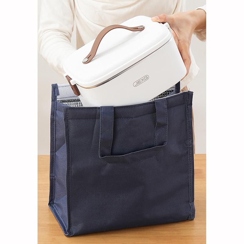 Household Portable Steaming Cooking Lunch Box Stainless Steel Student Insulated Lunch Box