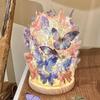 Romantic Qixi Butterfly Lamp Gift Set for Girls & Couples: Decor & Birthday Surprise
