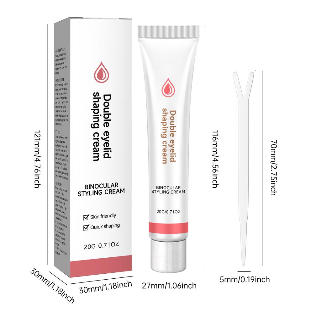 Invisible Eyelid Tape & Glue Set - Traceless, Quick-Drying, Long-Lasting for Natural Double Eyelids, Easy to Apply Makeup Tools