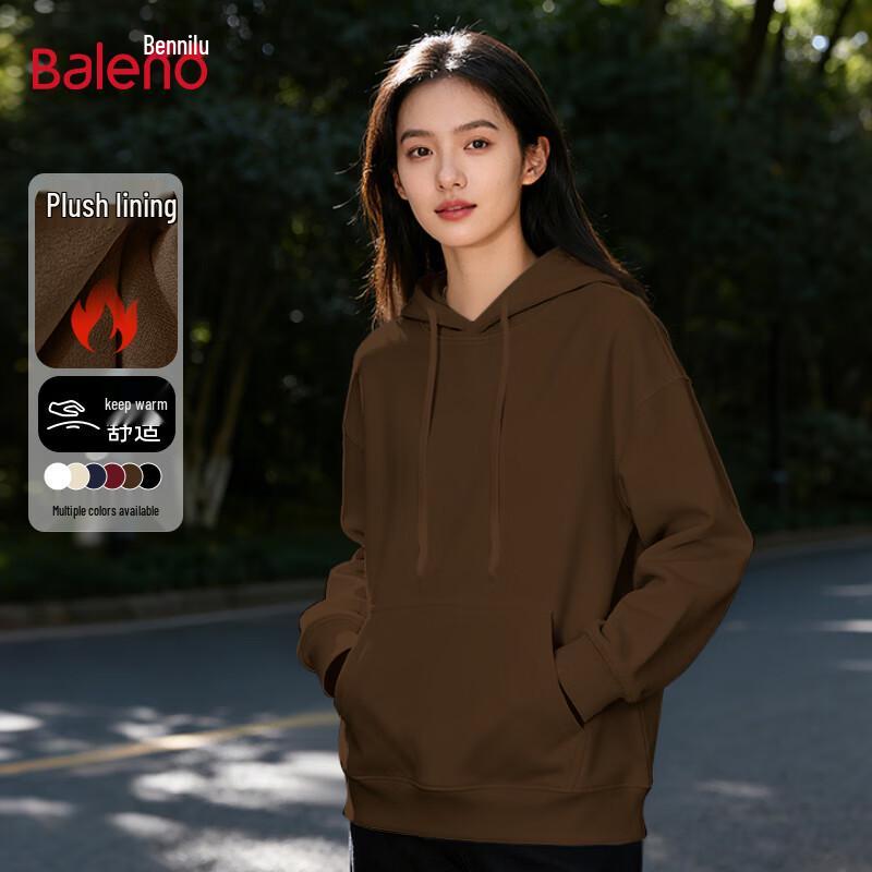 Baleno Women's Fleece Lined Hooded Sweatshirt