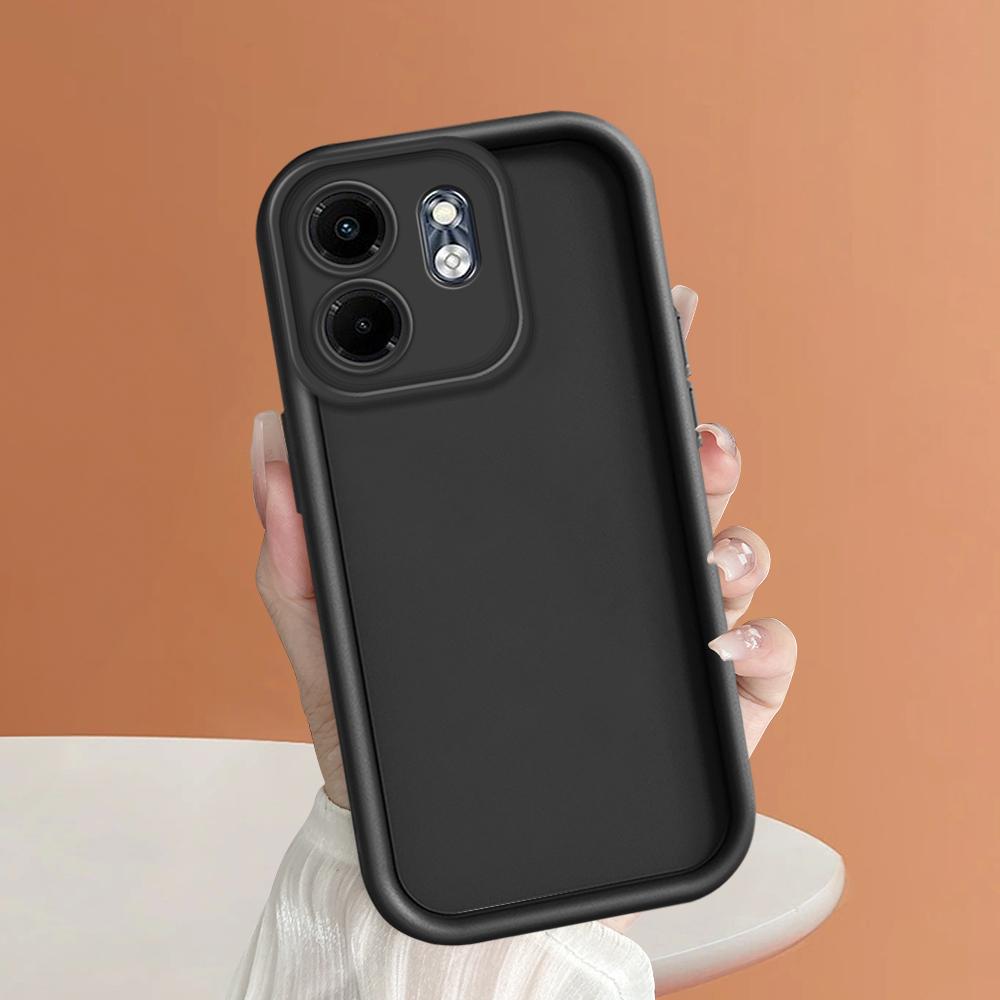 Soft Silicone Phone Casing Full Cover Camera Shockproof Protection Case for Huawei Honor Infinix Tecno iPhone Motorola Google