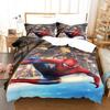 Bedding Three-Piece Set 3D Digital Cartoon Animation Microfiber Duvet Set