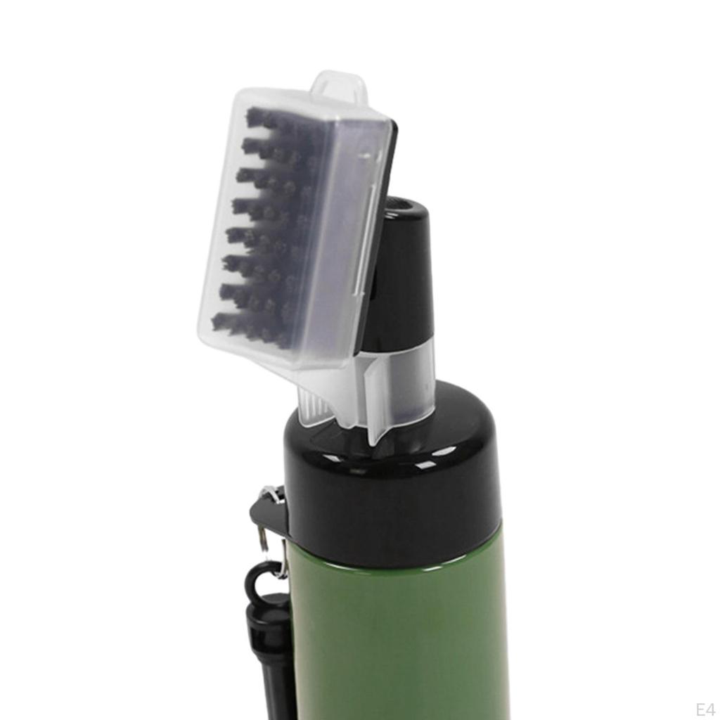 Golf Club Brush Cleaning Anti Leak Reservoir Tube Bottle Groove Cleaner Men Women
