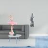 Ballerina Figurine Resin Girl Sculpture Collectible Feng Shui Buddhist Decoration for Office Study