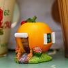 Orange House Creative Fruit House Ornament Desktop Micro Landscape Bonsai Car Decoration Gift Kindergarten Landscape