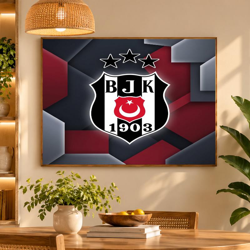 5D Diamond Painting Beşiktaş FC DIY Full Drill Diamond Art Kit Home Decoration