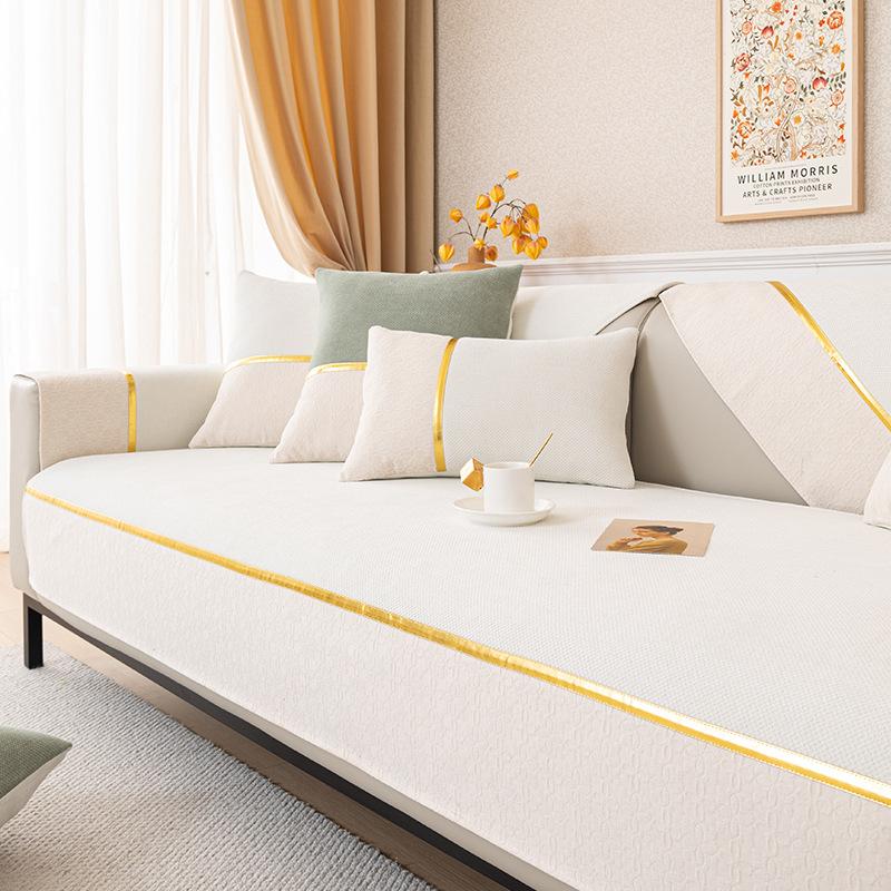 

Chenier Webbing Sofa Cushion, Four-Season Universal Seat Cushion, High-End Non-Slip Sofa, Armrest Cover Cross-Border 70*70cm