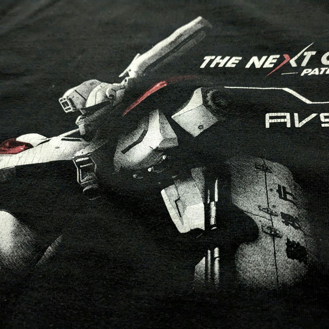 

[USED] 90s Mobile Police Patlabor Anime T-shirt Graphic Print Ingram Black Size L