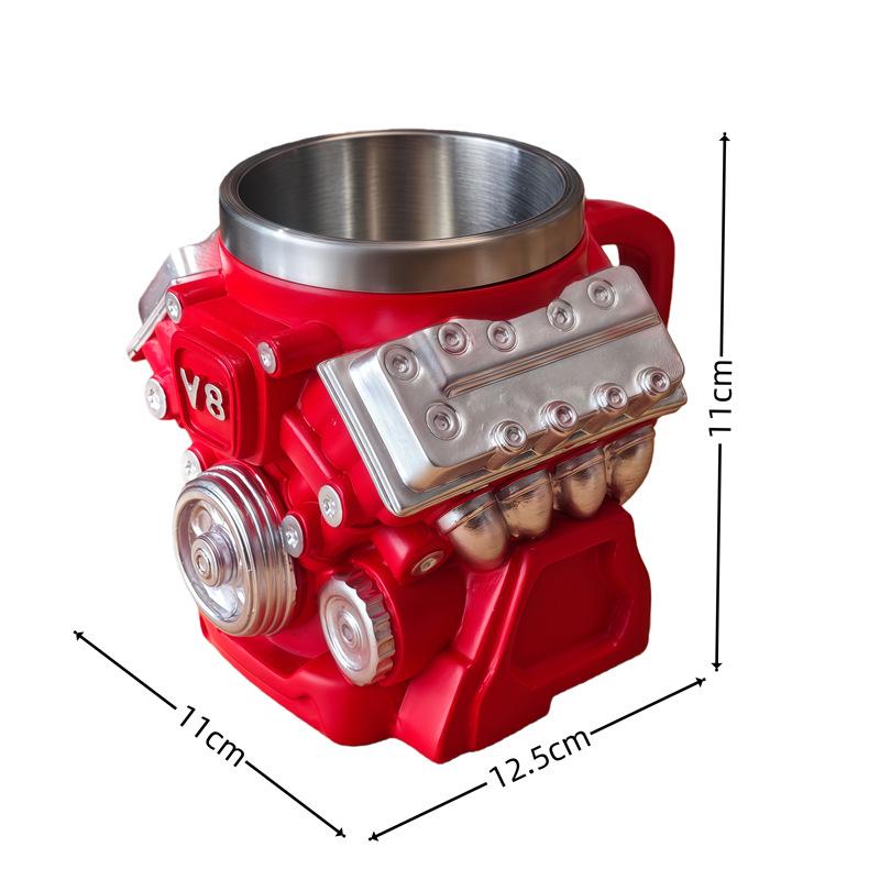 

Turbocharger V8 Engine Resin Mug