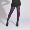 Unique Geometric Diamond Pattern Women'S Pantyhose Shiny Silk Thick Plaid Tights Subtle Patterns Sexy Fashion Large Size