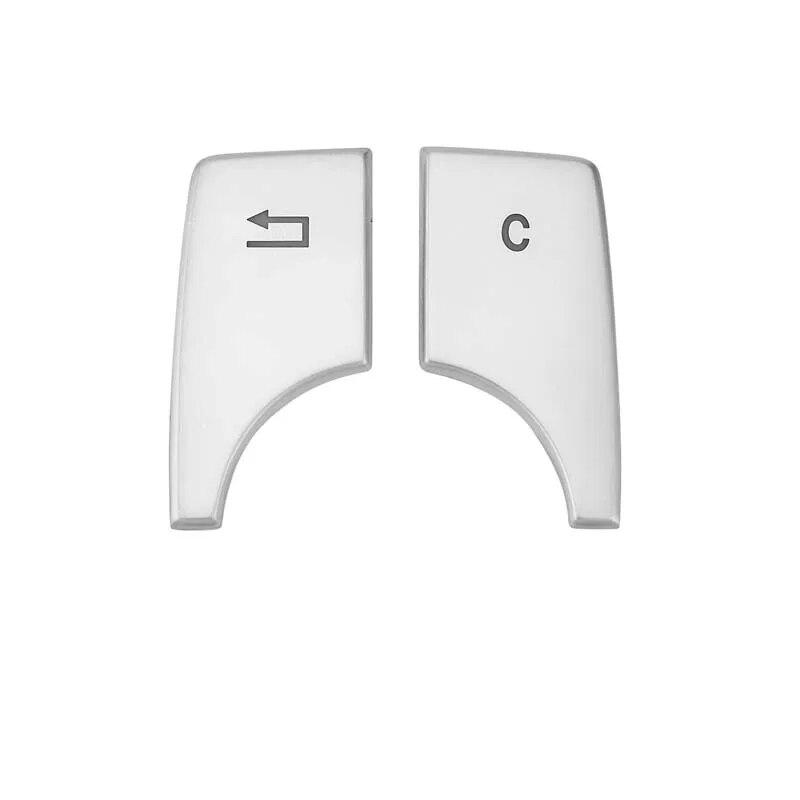 3pcs/set For Mercedes Benz A B Class CLA GLA W176 W246 C117 W117 X156 Car Multimedia Multimedia Function Button Cover Sticker