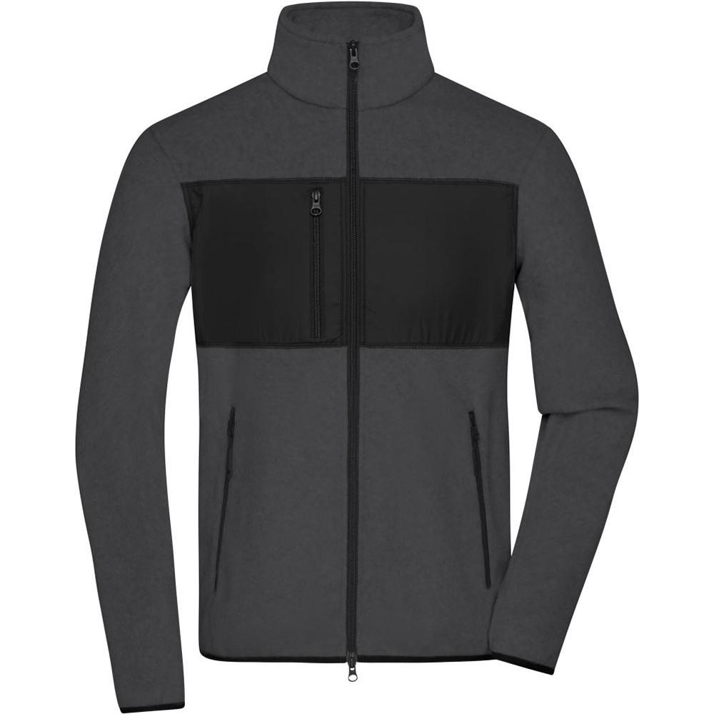James and Nicholson Mens Fleece Jacket