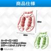 Ailunate Massage Fascia Roller for and 18 Rollers Roller, Feet, Calves, Thighs, Legs, Stretching, (Green)