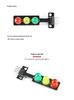 5V Three-Color LED Traffic Light Module: Red, Green, Yellow for Electronic Projects