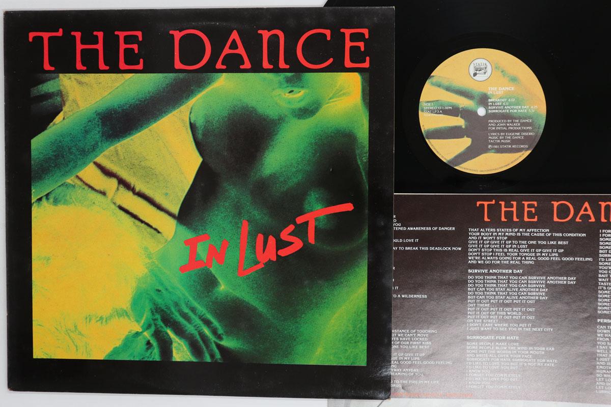 

Виниловая пластинка DANCE In Lust STATLP3 STATIK RECORDS 1982 UK Рок Б/у