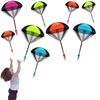 4Pc Hand Throwing Parachute Children Mini Parachute Outdoor Beach Toy Educational Parent Child Entertainment Toys