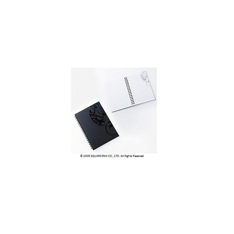 

final fantasy VII cloudy wolf advent children mini ring notebook