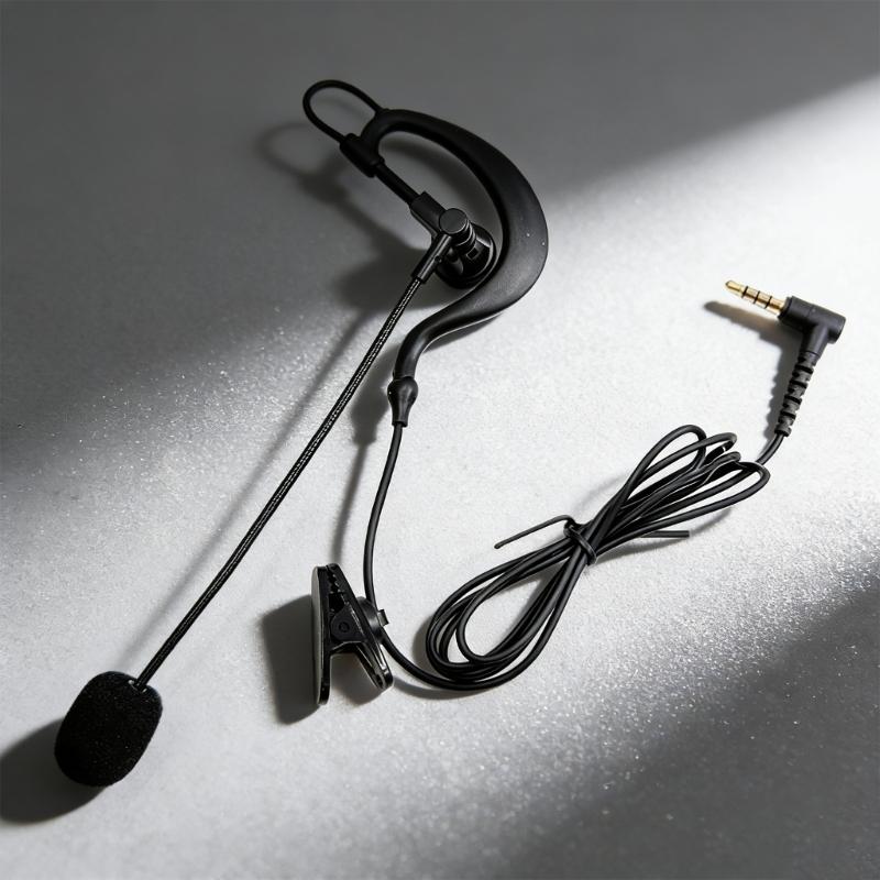Real Time Intercoms Referees Headsets Microphones Delivering Clear Sound Noise Elimination Portability for Sports Officials Football Skiing ATV
