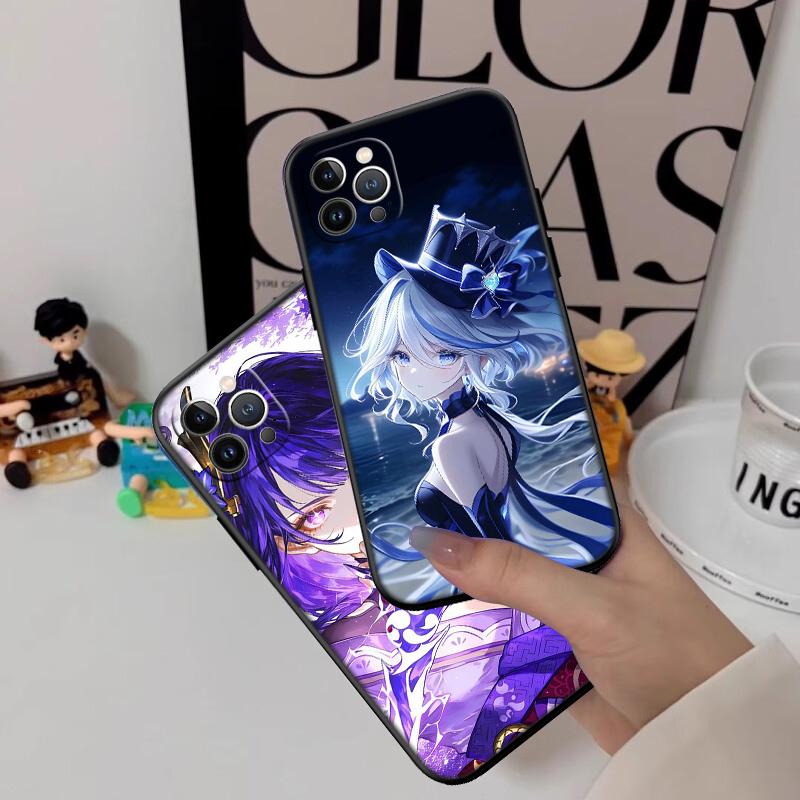 Genshin Impact Neue High-End Schale Handyhülle für Xiaomi Poco C40 C50 C51 C55 C65 C71 C75 F3 F5 F6 F7 M2 M3 Pro Ultra