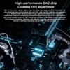 KEYSION EQ Adjustment HiFi DAC USB C In-Ear Earphone 32Bit 384kHz Hardware Decoding Heaphone Type-C Phone Wired Headset with Mic