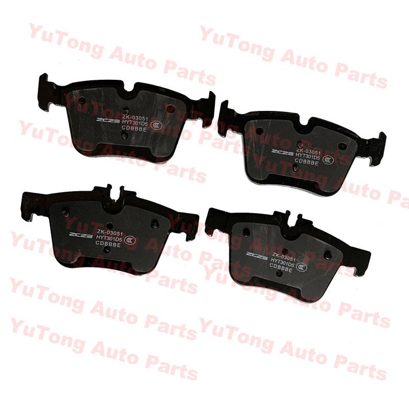 Rear Brake Pad Set For MERCEDES-BENZ W205 S205 X253 C300 C200 C180 GLC200 2015 2016 Disc Brake Spare Parts Ceramics Accessories