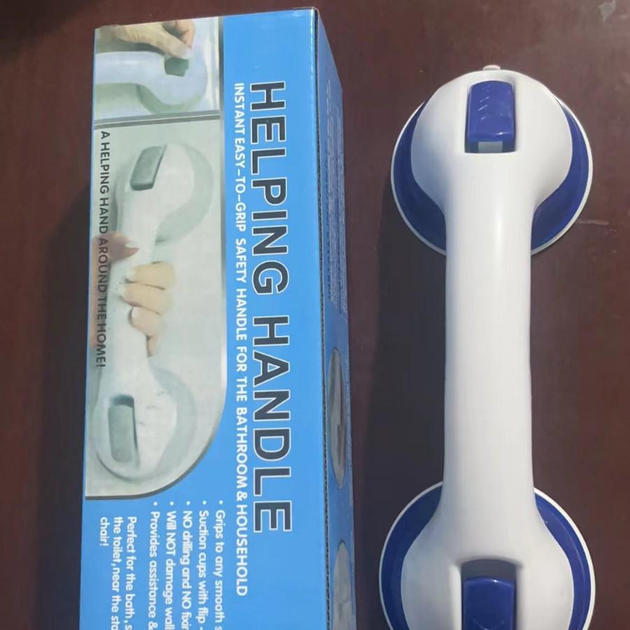 Bathroom Safety Handle with Suction Cups - Punch-Free, Non-Slip Support for Seniors and Children