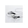 Radius HP-W200 Double V Series Stainless Steel Housing High-Resolution Audio Earphones: High-Resolution Audio, MMCX Detachable Cable, Stainless Steel