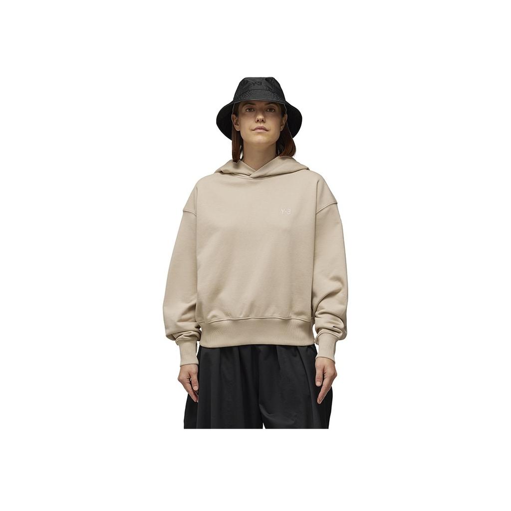 Y-3 Ft Hoodie Casual Sports Pullover Sweatshirt Women hoodies Khaki 50-IV5550
