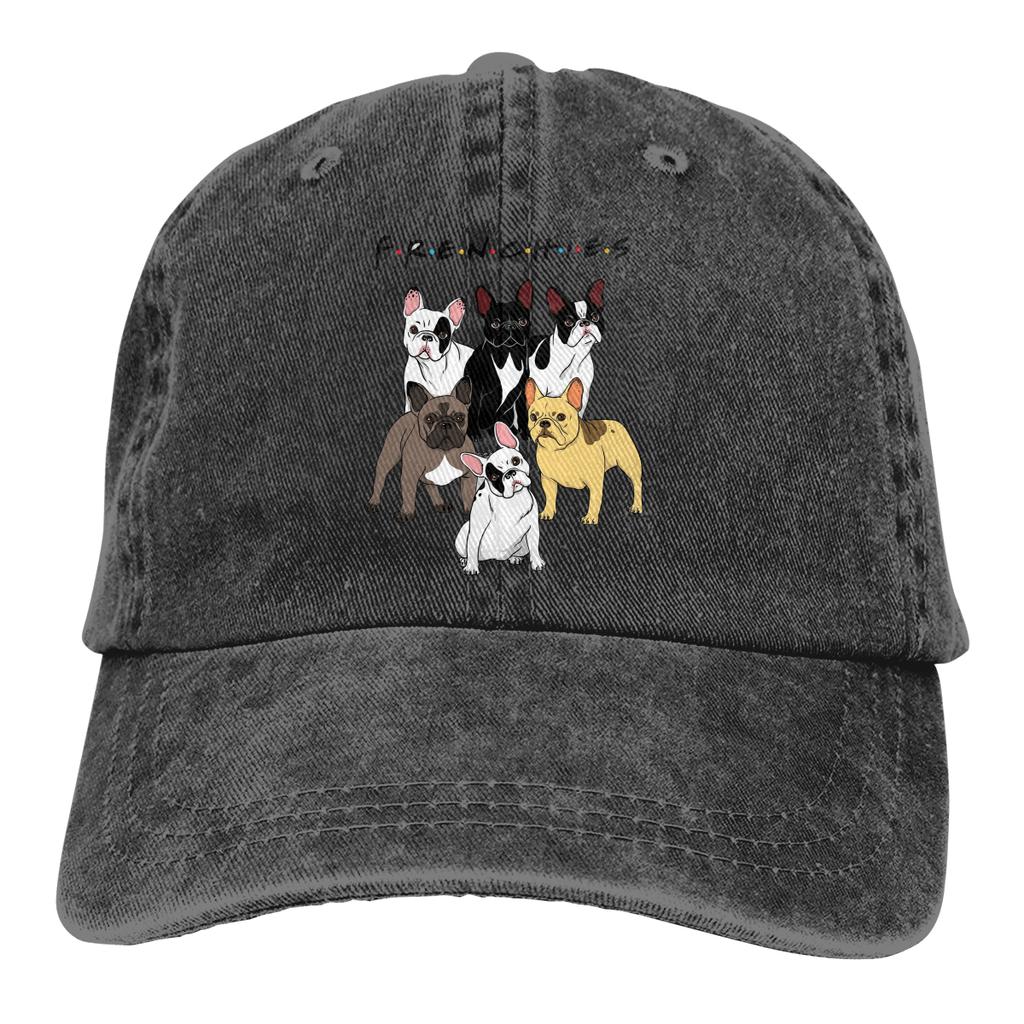 FRENCHIES Baseballkappen, Schirmmütze, französische Bulldogge, Haustier, Hundeliebhaber, Sonnenschutz, Hüte für Unisex