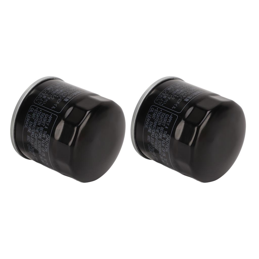2pcs Engine Oil Filter 136‑7848 Perfect Sealing for Toro Single Cylinder V Twin Engines