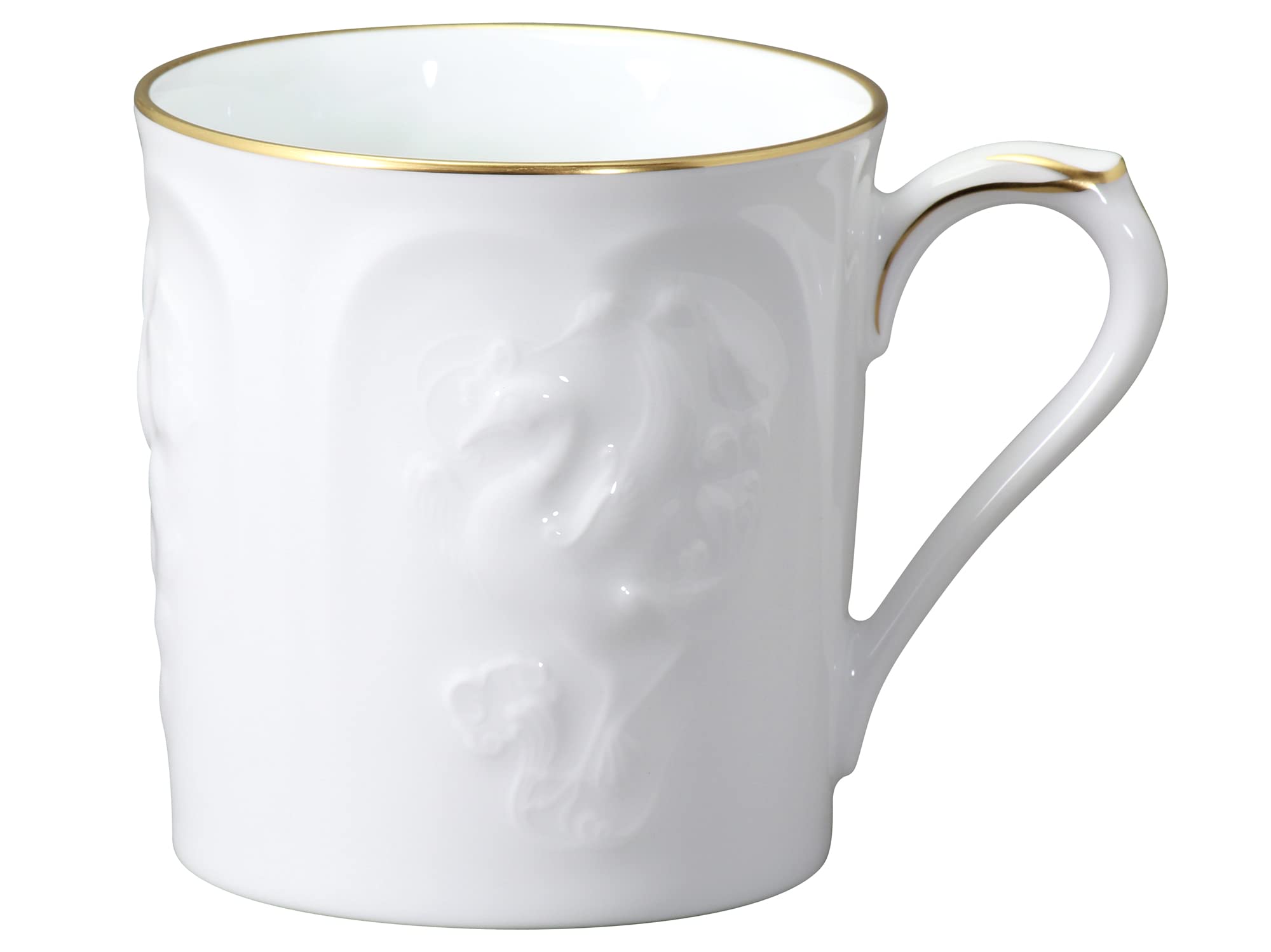 

Кружка с рельефом Hatsugama от Okura Pottery, для кофе/чая, прибл.. 320 куб. см, Сделано в Японии, 111C/1001