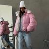 Detachable Hood Sleeves Puffy Padded Jacket  Oversized Thick Winter Warm Chic Office Daily Women Coat