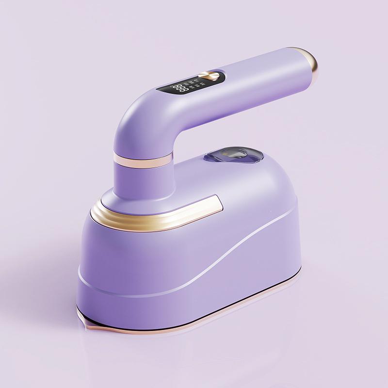 

Dual-use Handheld Garment Steamer & Electric Iron with LCD Screen for Fast Ironing English Packaging