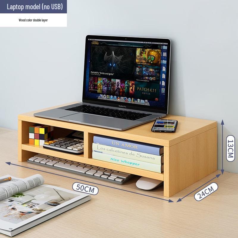 OLOEY Desktop Monitor Riser with Desk Organizer
