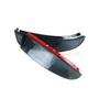 Car Rear Rearview Glass Mirror Trim For Subaru Outback 2015 2016 2017 2018   Rain Eyebrow Shield Sun Visor Shade Frame